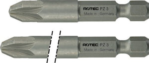 Rotec pro krachtbit pz 1 l=127mm e 6,3 basic - 805.00131 - 805.00131
