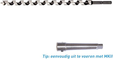 Rotec slangenboor gold-line, ø45x385x460 - 2414503 - 241.4503