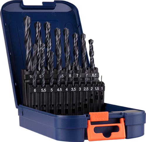 Rotec spiraalborenset | 100 | din 338 | type n | 19-dlg | ø1-10 abs - 900.0019k