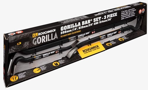Load image into Gallery viewer, Roughneck gereedschap kopen bij toolmax.nl roughneck® gorilla bar set | 350, 600 900mm | 3 stuks - 64-401
