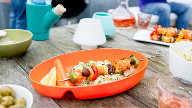 Afbeelding laden in galerijviewer, Royal vkb bbq schaal oranje
