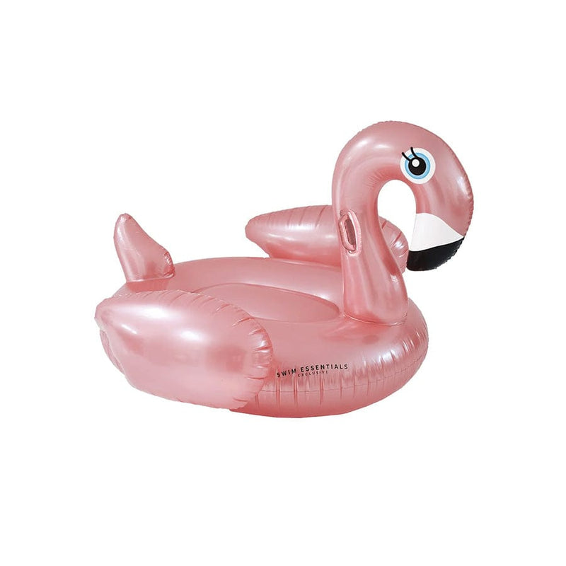 Load image into Gallery viewer, Dreamscape | rosé goud opblaas flamingo xxl
