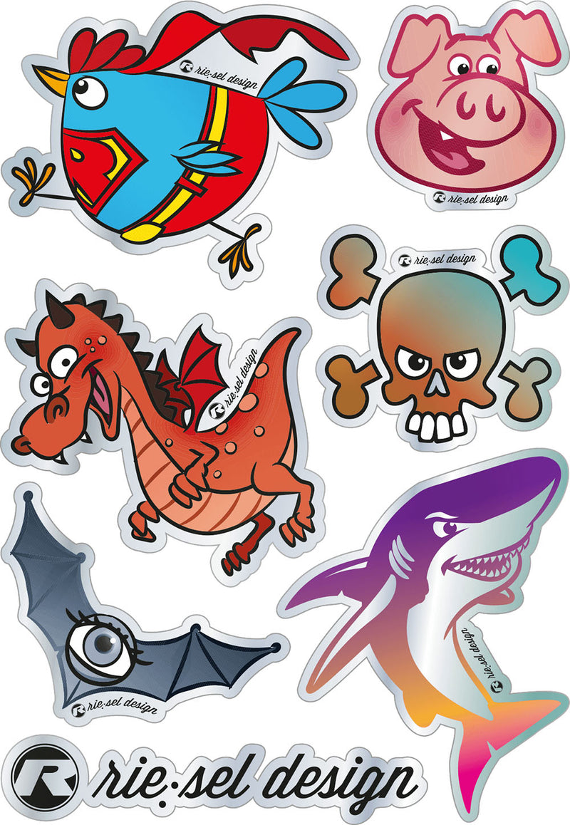 Load image into Gallery viewer, Rie:sel design re:flex kids - reflective stickers
