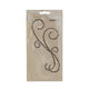 Kaisercraft • classic flourish black