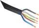 Enzo rubber kabel glad 5x2.5 zwart 2m