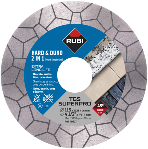Rubi blade tgs 115 super pro - 40917