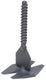 Rubi cyclone l.s. | 1 mm | vlakke strip | 300 stuks - 35938