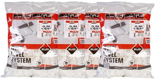 Afbeelding laden in galerijviewer, Rubi delta level systeem clips | dikte 0,5 mm | hoogte 3-12 mm | 2400 stuks - 03932
