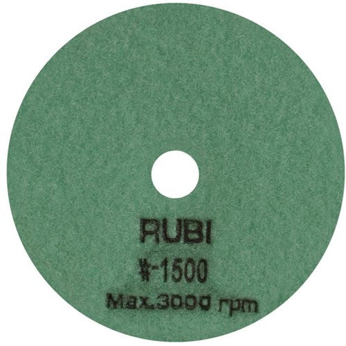 Afbeelding laden in galerijviewer, Rubi diamantblad | 100 mm | droog polijsten | korrelgrootte 1500 - 62975
