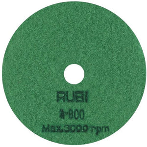 Rubi diamantblad | 100 mm | droog polijsten | korrelgrootte 800 - 62974