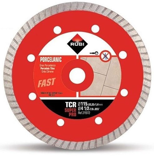 Rubi diamantschijf tcr 115 | superpro | 115 x 22,2 x 1,4 mm - 31972
