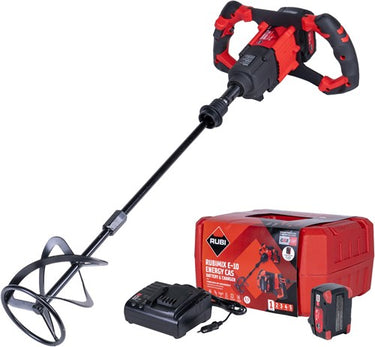 Rubi mix e-10 energy cas | 18 v | incl. 1x 5.2ah accu + lader | in koffer - 26570