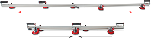 Afbeelding laden in galerijviewer, Rubi supplement set | dwarsgeleiders | voor slim easy trans - 18819
