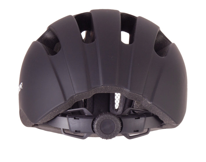 Load image into Gallery viewer, Rucanor City Flow Fietshelm Verstelbaar Zwart Maat 55-58 cm (M)
