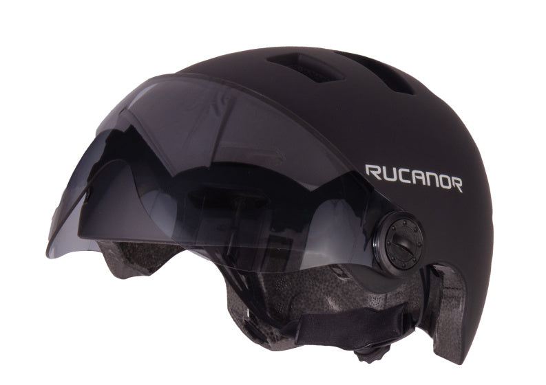Load image into Gallery viewer, Rucanor Urban Sprint Fietshelm Verstelbaar Zwart Maat 55-58 cm (M)
