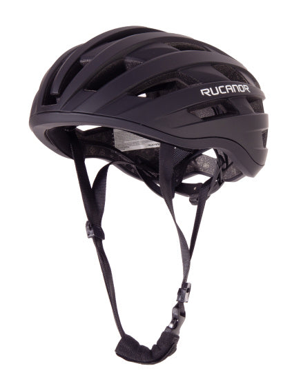 Load image into Gallery viewer, Rucanor Grav Fietshelm Verstelbaar Zwart Maat 55-58 cm (M)
