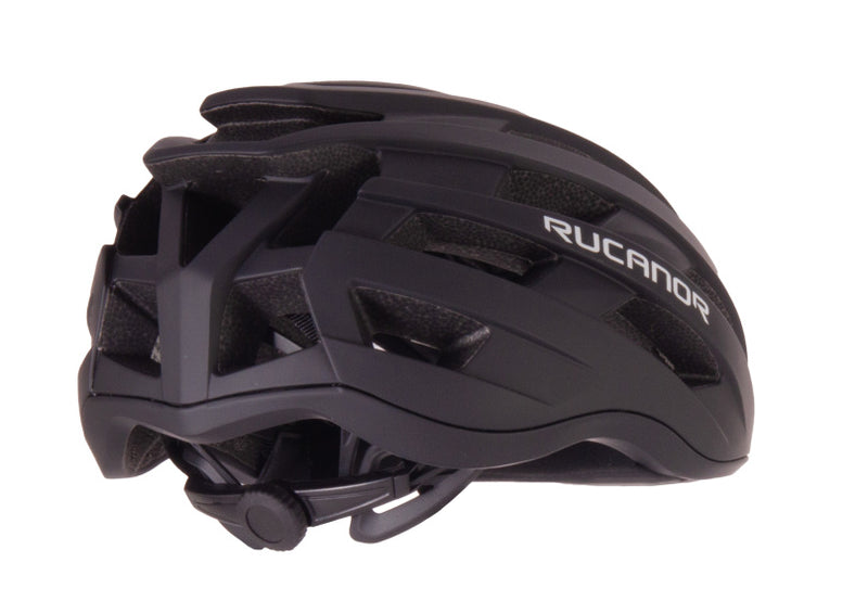 Load image into Gallery viewer, Rucanor Grav Fietshelm Verstelbaar Zwart Maat 55-58 cm (M)
