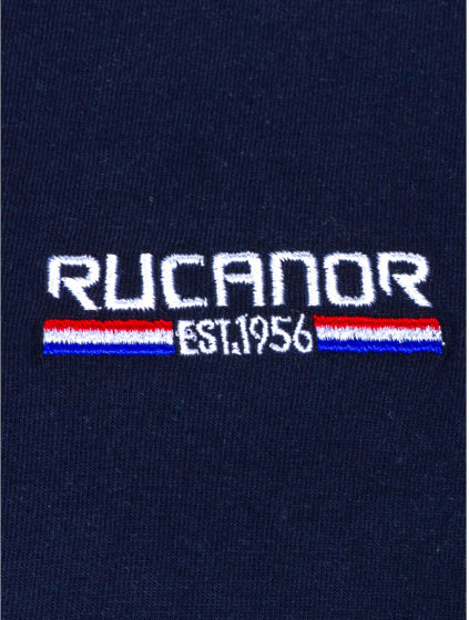 Rucanor Raffi basic shirt ronde hals heren donkerblauw maat L