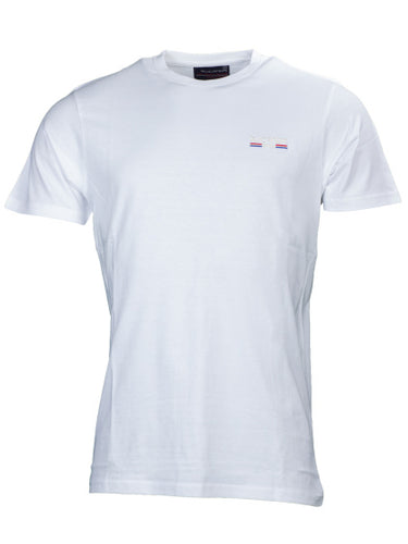 Rucanor Raffi basic shirt ronde hals heren wit maat M