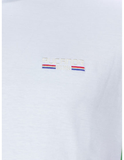 Rucanor Raffi basic shirt ronde hals heren wit maat L