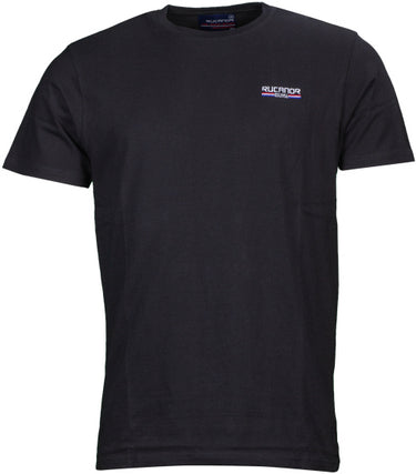 Rucanor Raffi basic shirt ronde hals heren zwart maat S