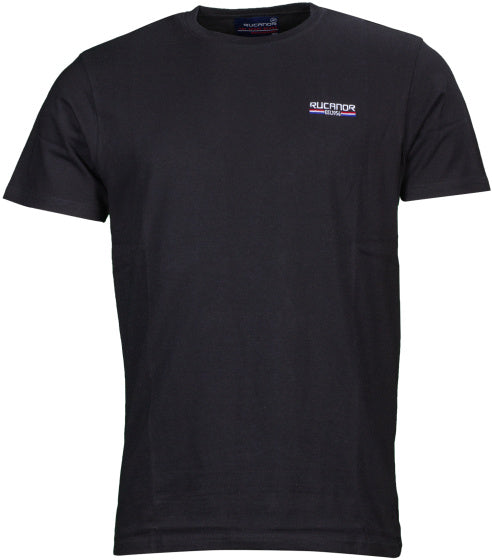 Rucanor Raffi basic shirt ronde hals heren zwart maat XXL