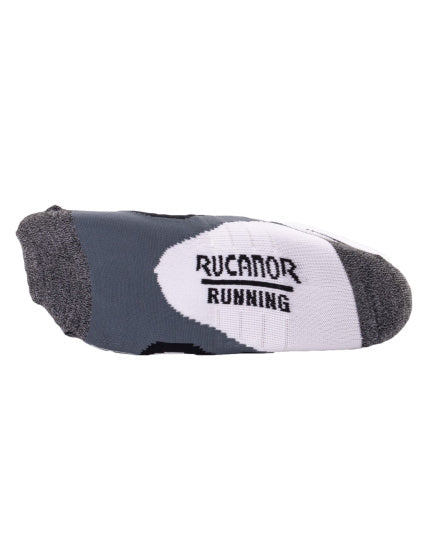 Load image into Gallery viewer, Rucanor Hardloopsokken kort 2-pack wit grijs maat 39-42

