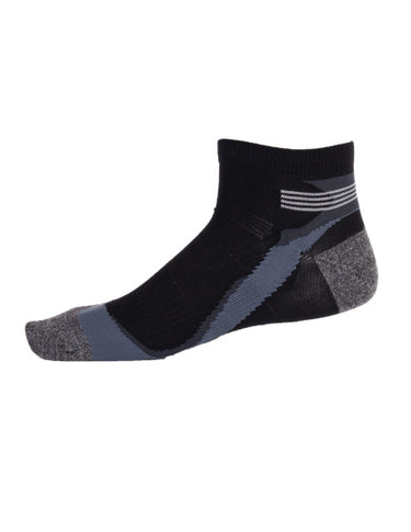 Rucanor Hardloopsokken kort 2-pack zwart maat 39-42