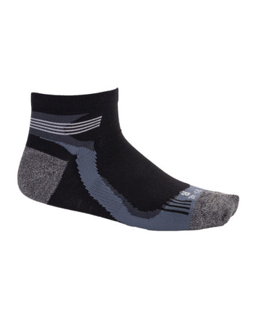 Rucanor Hardloopsokken kort 2-pack zwart maat 39-42