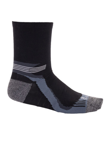 Rucanor Hardloopsokken lang 2-pack zwart maat 35-38