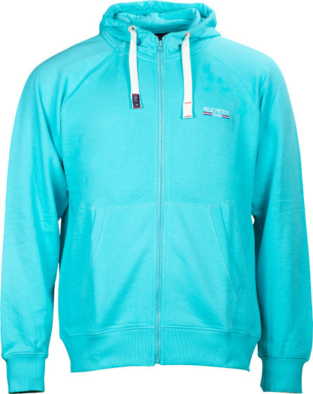 Load image into Gallery viewer, Rucanor Sky sweatvest hooded unbrushed heren aqua maat XL
