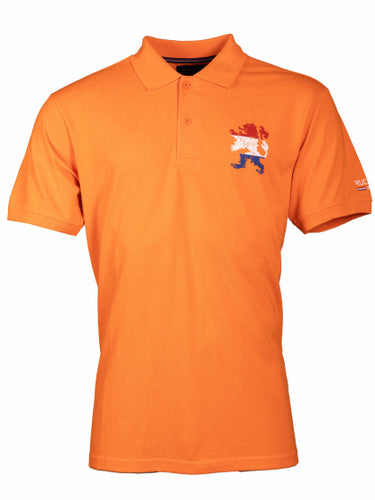Rucanor Voetbalpolo T-Shirt Korte Mouw Heren Oranje maat XL