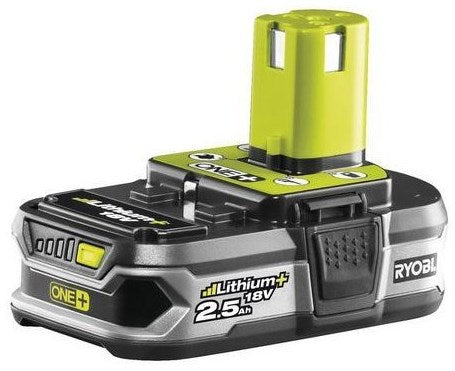 Ryobi rb18l25 one+ 18v li-ion accu - 2.5ah - 5133002237 - 5133002237
