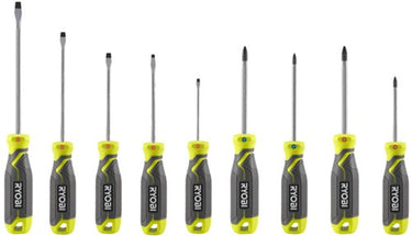 Ryobi rhsds9pc | magnetische schroevendraaierset 9 stuks - 5132006047