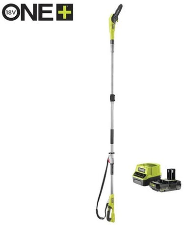 Ryobi ry18pp20a-120 telescopische snoeikettingzaag | incl. 1x 2.0ah accu + lader - 5133006957