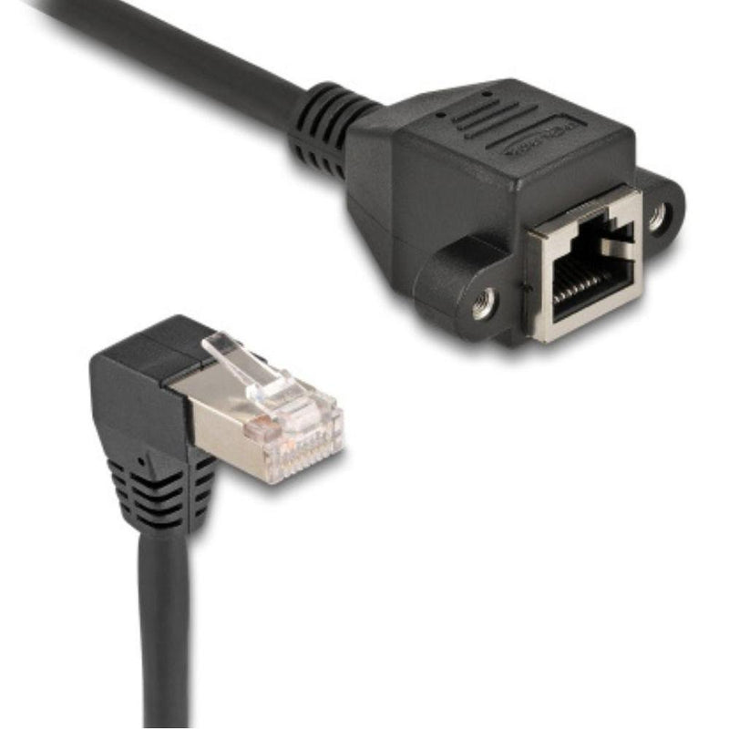 Load image into Gallery viewer, Ngk delock netwerkverleabel s ftp stekker rj45 stekker 90° gehoekte
