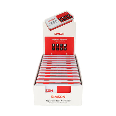 Simson reparatiedoos normaal displaydoos (per 12 stuks)