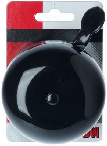 Simson bicycle bell DingDong large 80mm black on card