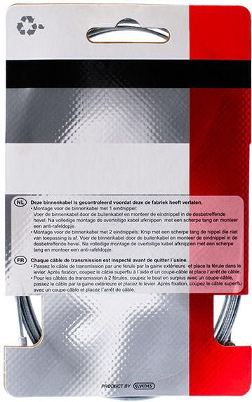 Load image into Gallery viewer, binnenkabel rem 2250 mm zilver
