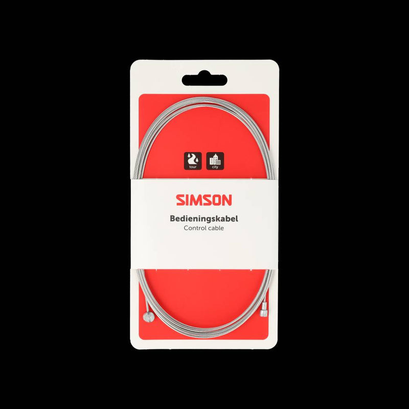 Load image into Gallery viewer, Simson rem binnenkabel universeel rvs
