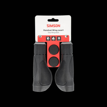 Simson handvatten wing zwart