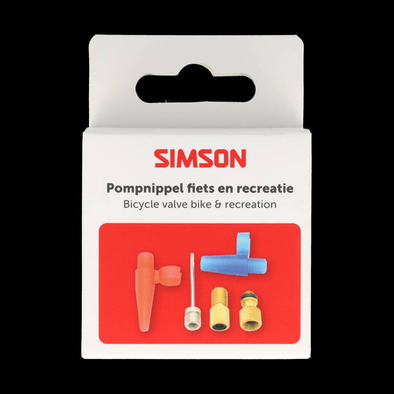 Load image into Gallery viewer, Simson pompnippel assortiment fiets en recreatie 5-delig
