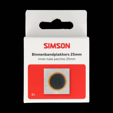 Simson binnenbandpleister 25mm (8st)