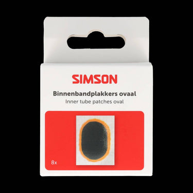 Simson binnenbandpleister ovaal (8st)