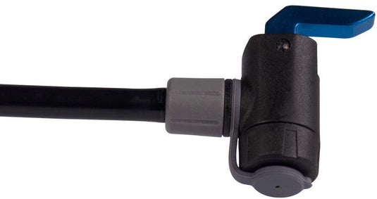 Simson framepomp Sport zwart op kaart