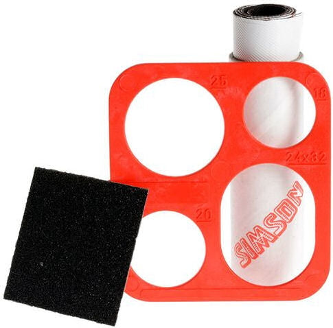 Simson bandreparatie rol knippleister