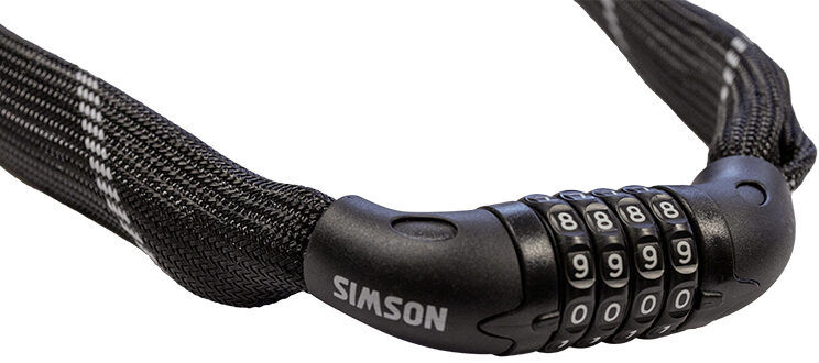 Load image into Gallery viewer, Simson kettingslot combo met cijfercode 6x100mm
