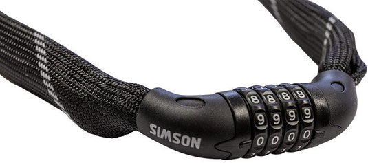 Simson kettingslot combo met cijfercode 6x100mm