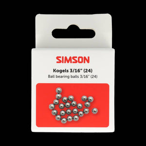 Simson kogels 3 16 (24st)