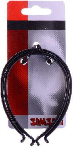 Load image into Gallery viewer, Simson Broekklemmen kunststof reflectie per set op kaart
